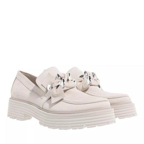 Kennel & Schmenger Power Loafers Leather Ivory/Silv.Sivo Mocassin
