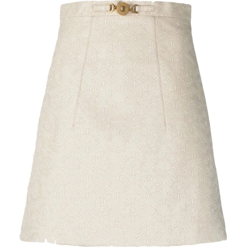 Patou Jupes midi Skirts White weiß