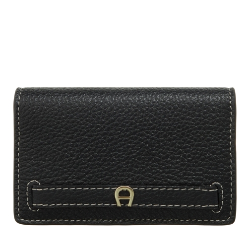 AIGNER Farah Black Bi-Fold Wallet