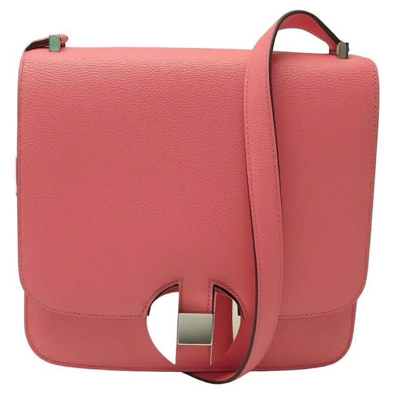 Hermès Crossbody Bag Neue Hermes Handtasche 2002-20 ROSA EVERCOLOR LEDE pink