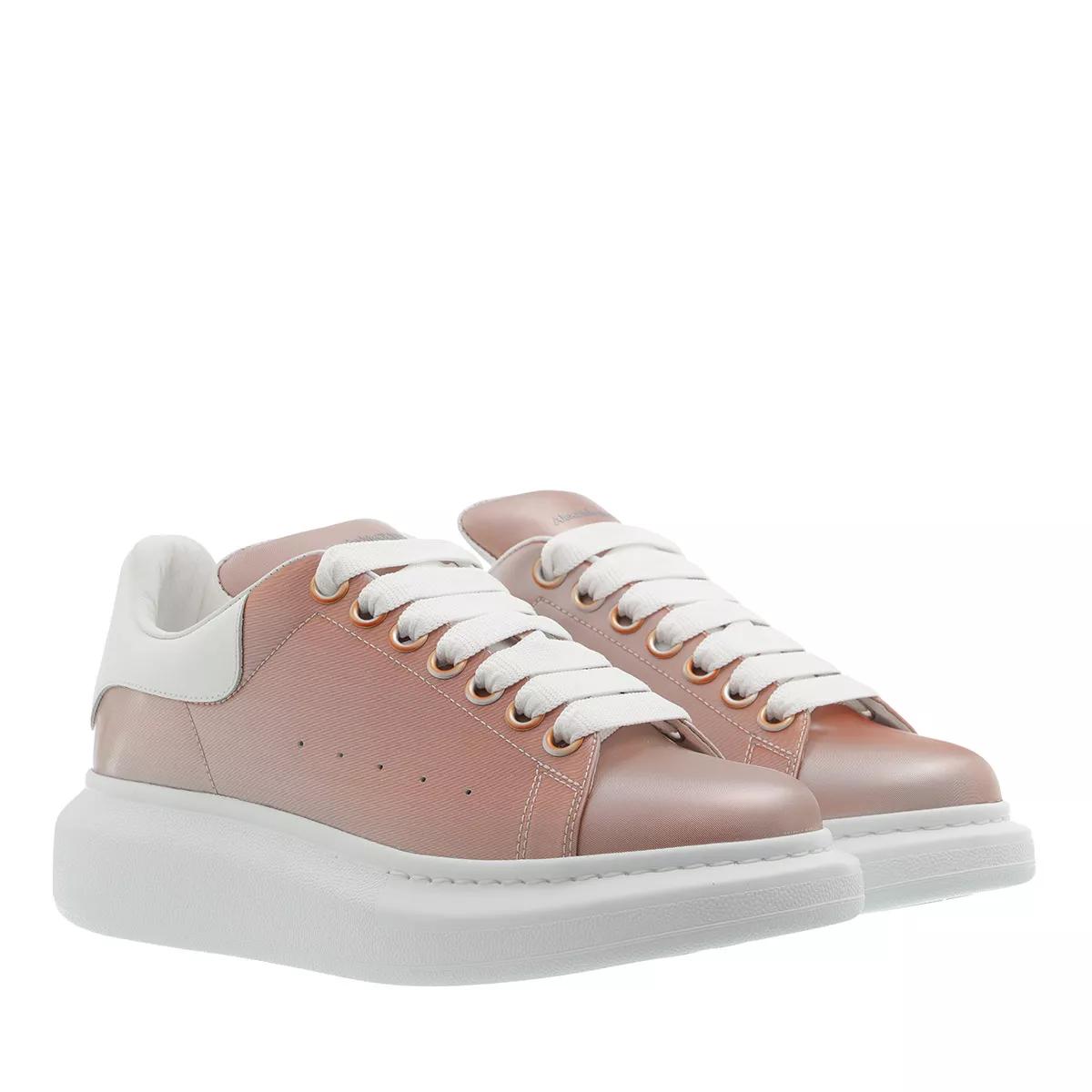 Alexander McQueen Oversized Sneakers Holographic Pink Low Top Sneaker