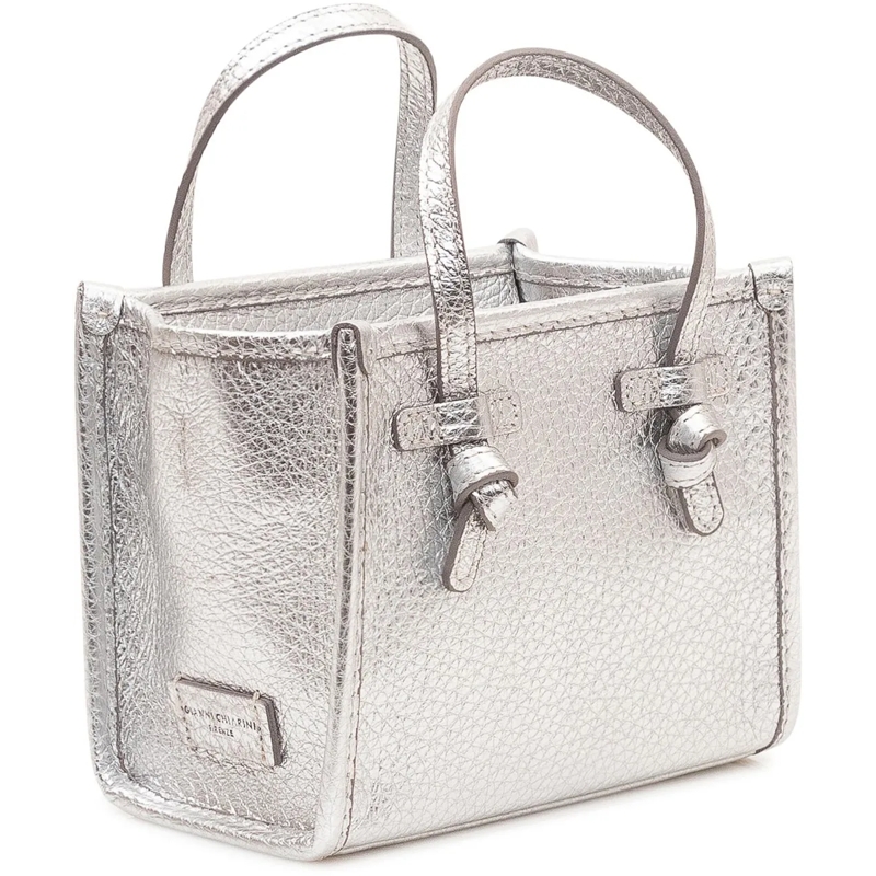 Gianni Chiarini Tote Borsa Miss Marcella con Doppi Manici e Dettagli An silber(Image 3)