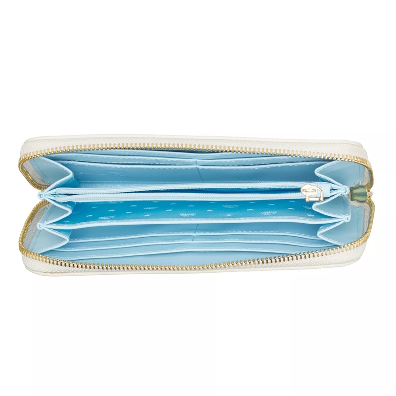 Chiara Ferragni Portemonnaie mit Zip-Around-Reißverschluss Range A - Eyelike Bags, Sketch 08 Wallet Pastel Parchment(Image 5)