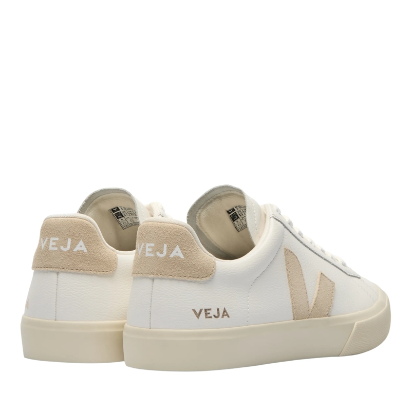 Veja Low-Top-Sneaker Campo Leather Extra White Almond(Image 3)