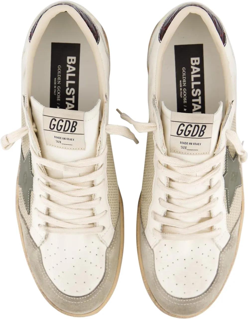 Thumbnail - Golden Goose Low-Top Sneaker - Heren Ball Star Sneaker Wit - Gr. 44 (EU) - in Beige - für Damen