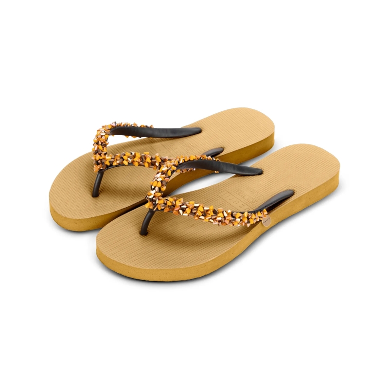 UZURII Flip Flops Zehentrenner Honey gelb(Image 2)