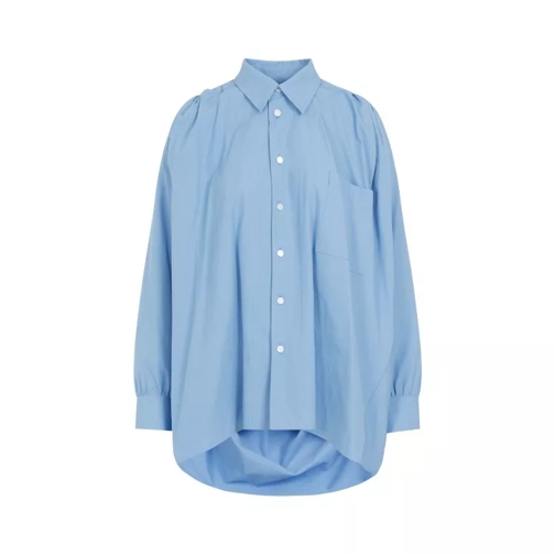 Bottega Veneta Light Blue Cotton Shirt Blue 
