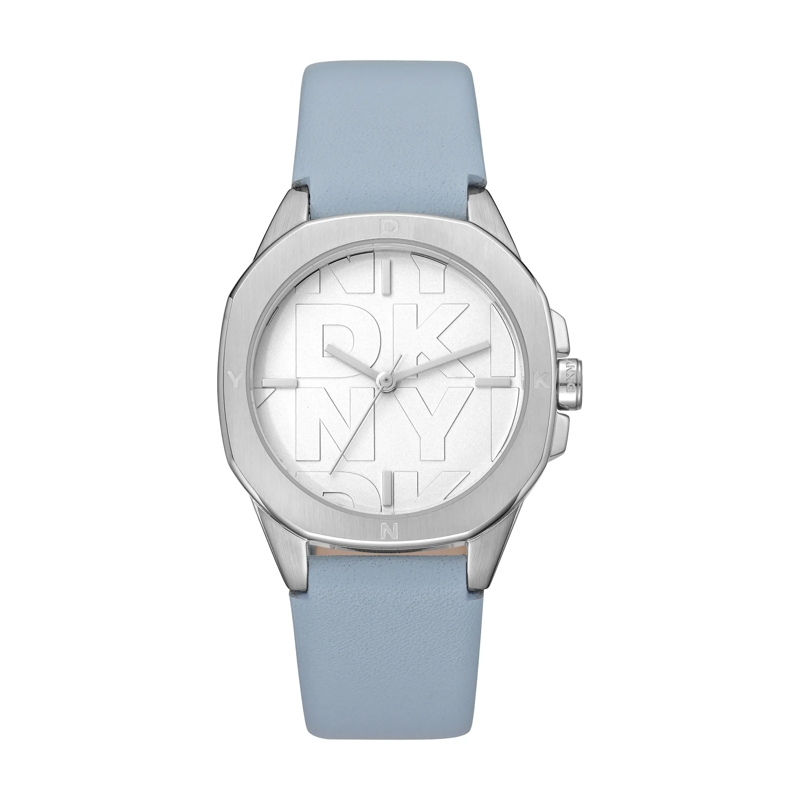 DKNY Automatikuhr Quarzuhr Brooklyn Midi blau