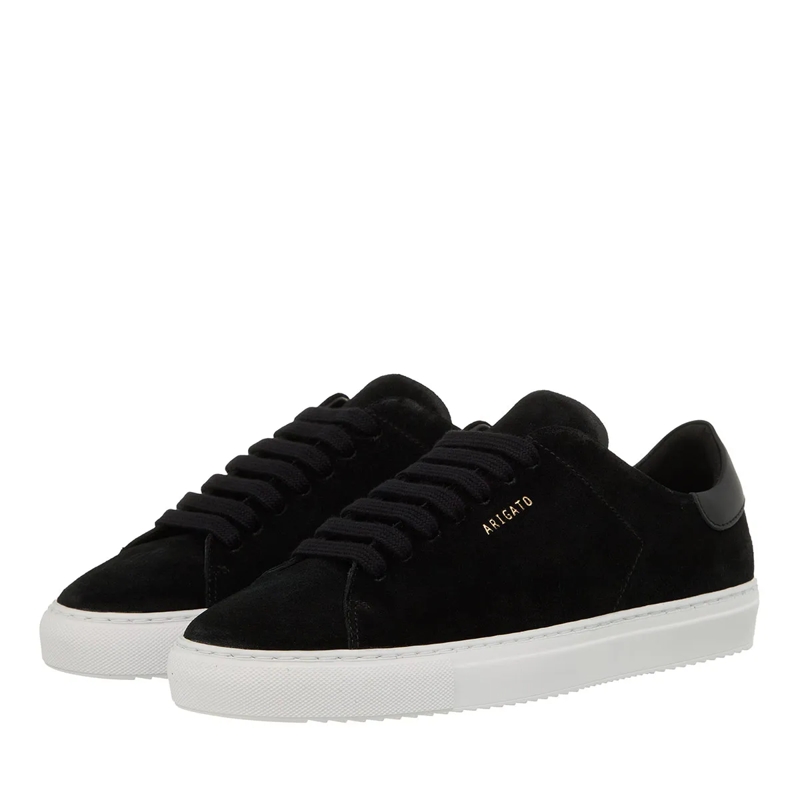 Axel Arigato Sneaker basse Clean 90 Suede Sneaker Black/White(Image 3)