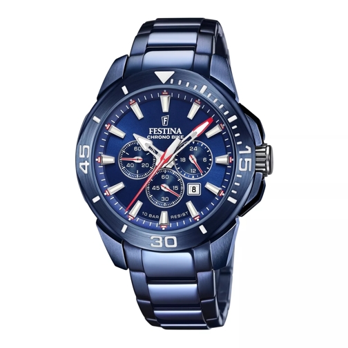 Festina Chronograaf Festina Special Edition herren Uhr Blau F20643/1 Silber farbend