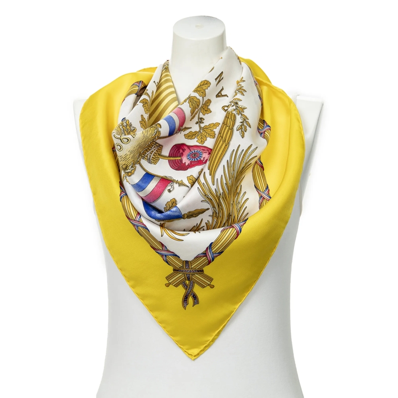 Hermès Scarf gelb | Crossbody Bag