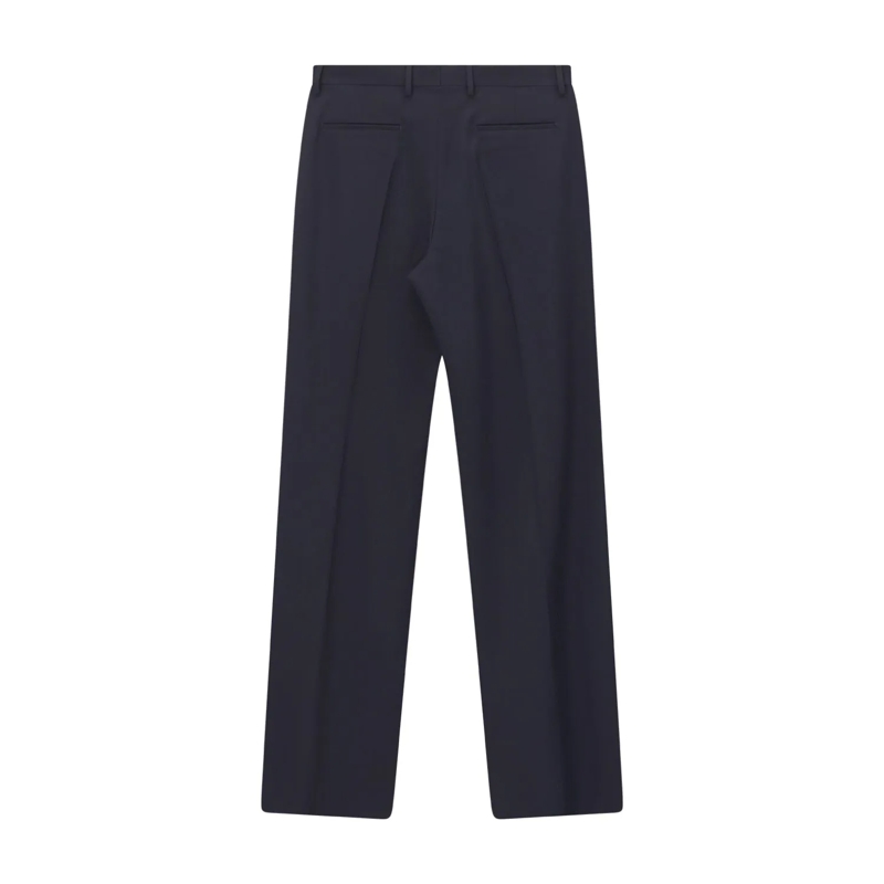 Valentino Garavani Stoffhose Straight-Fit Hose aus Schurwolle dunkelblau(Image 3)