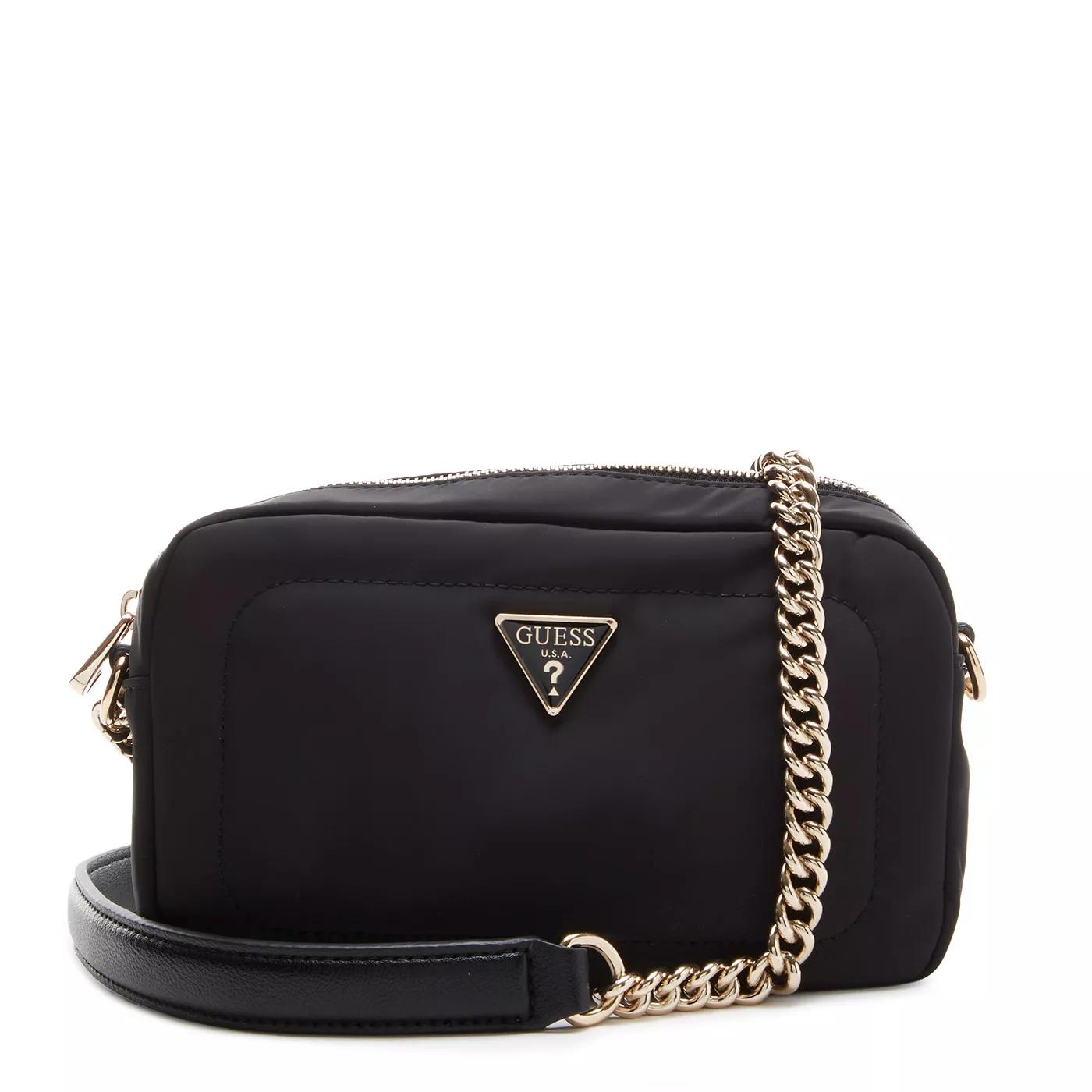 Guess Crossbody Bags - Guess Eco Gemma damen Umhängetasche Schwarz HWEYG8 - Gr. unisize - in Schwarz - für Damen