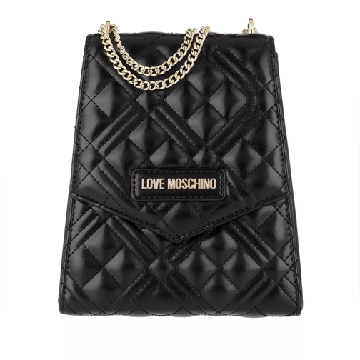 Love Moschino Quilted Handle Bag Nero Cross body-väskor