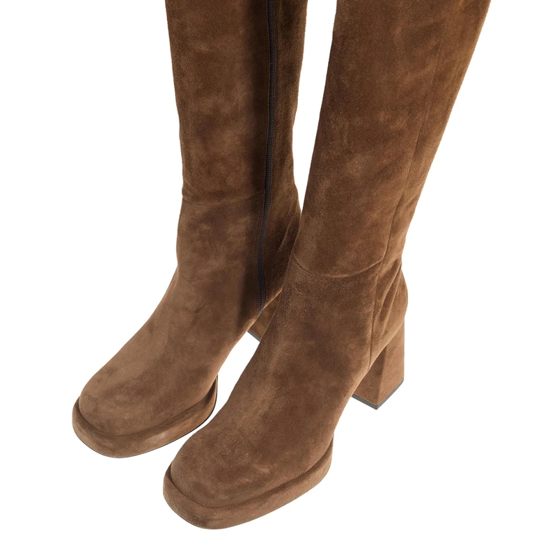 Thea Mika Stiefel Plateau-Stiefel braun(Image 9)