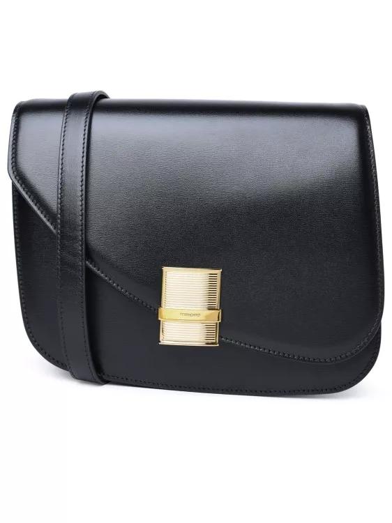 Salvatore Ferragamo Shopper - Black Pomellato Calf Leather Bag - Gr. unisize - in Schwarz - für Damen