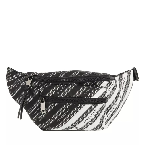 Givenchy Chain Bum Bag Nylon Black/White Borsetta a tracolla