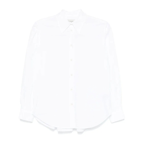 Officine Generale Shirts White Cotton Shirt White