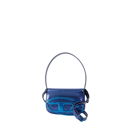 Diesel Sac à bandoulière 1Dr Shoulder Bag - Leather - Blue Blue