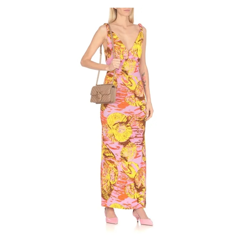 Pinko Minitasche Love One Mini Dc Biscotto Zenzero-Antique Gold(Image 3)