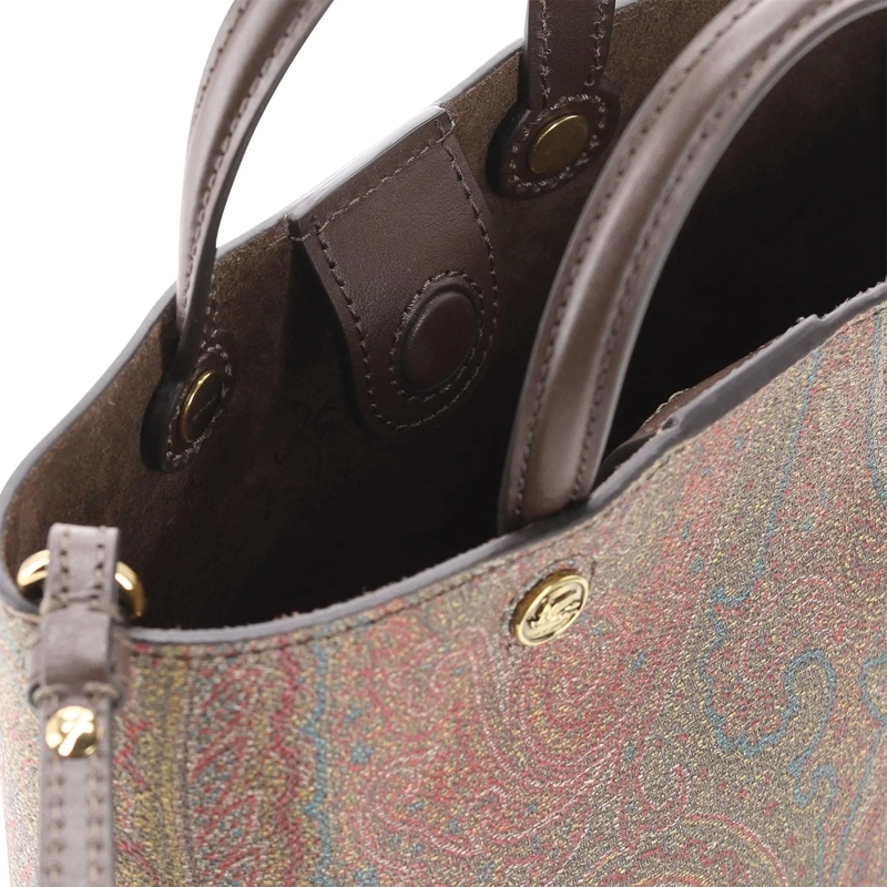 Etro Crossbodytas Umhängetasche mit Muster braun(Image 4)