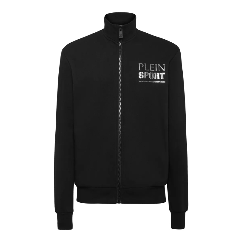Plein Sport Daunenjacke Sweatjacke Tiger schwarz