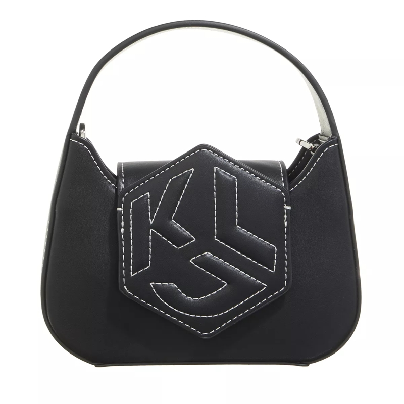 Karl Lagerfeld Jeans Crossbody Bag Hexagon Nano Bag Black