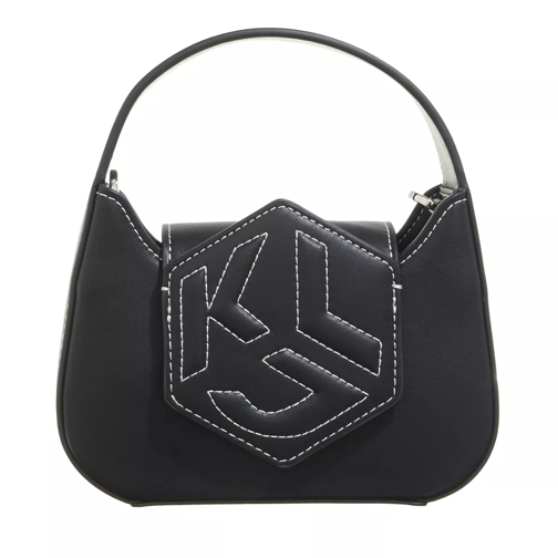 Karl Lagerfeld Jeans Hexagon Nano Bag Black Crossbody Bag