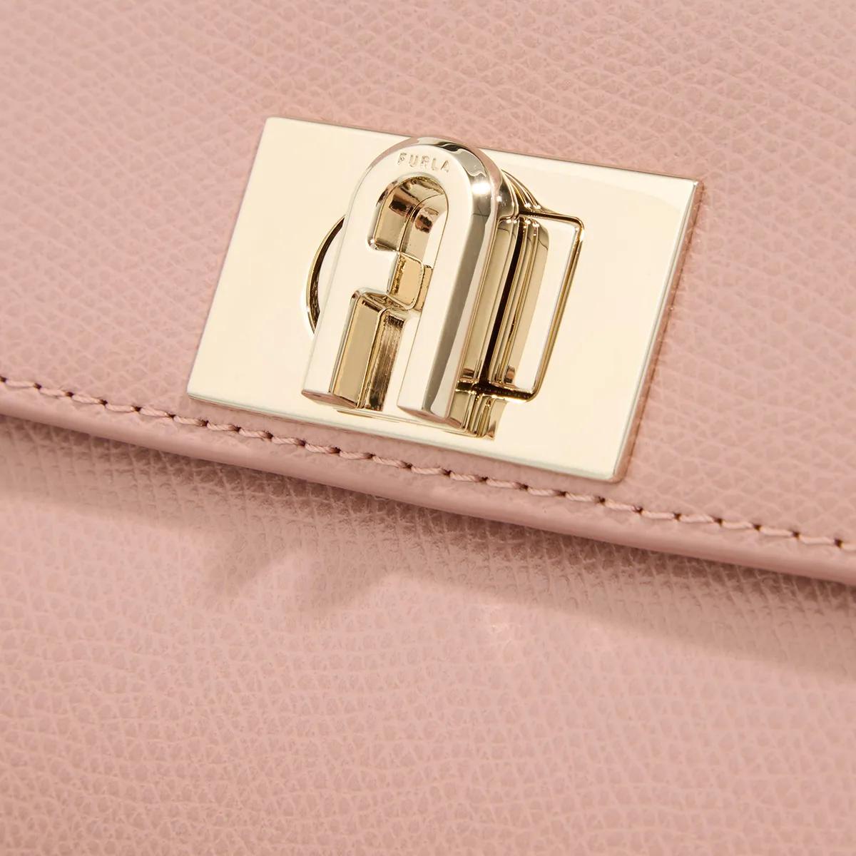 Furla Crossbody bags 1927 Mini Crossbody Top Handle in poeder roze