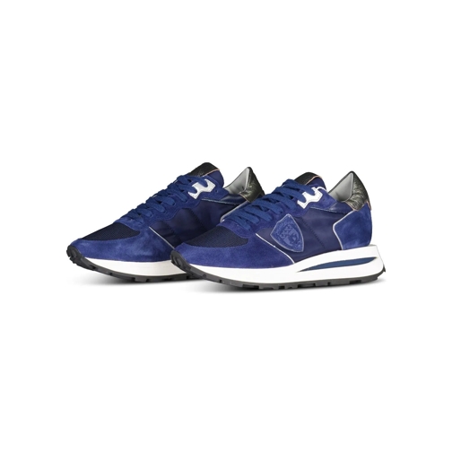 Philippe Model Schnürschuhe Sneaker Tropez Haute Low Dunkelblau