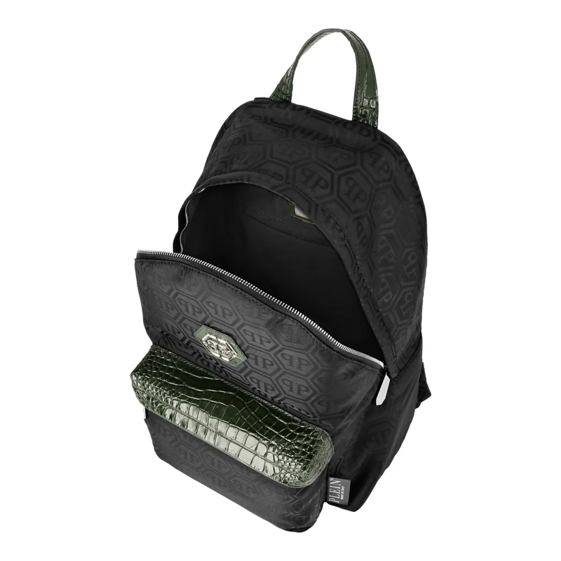 Philipp Plein Rucksack Rucksack Monogram schwarz(Image 4)