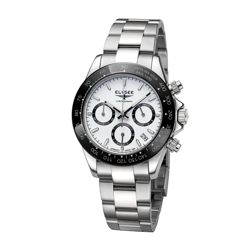 Elysee Automatikuhr SPORT  CHRONO. weiss