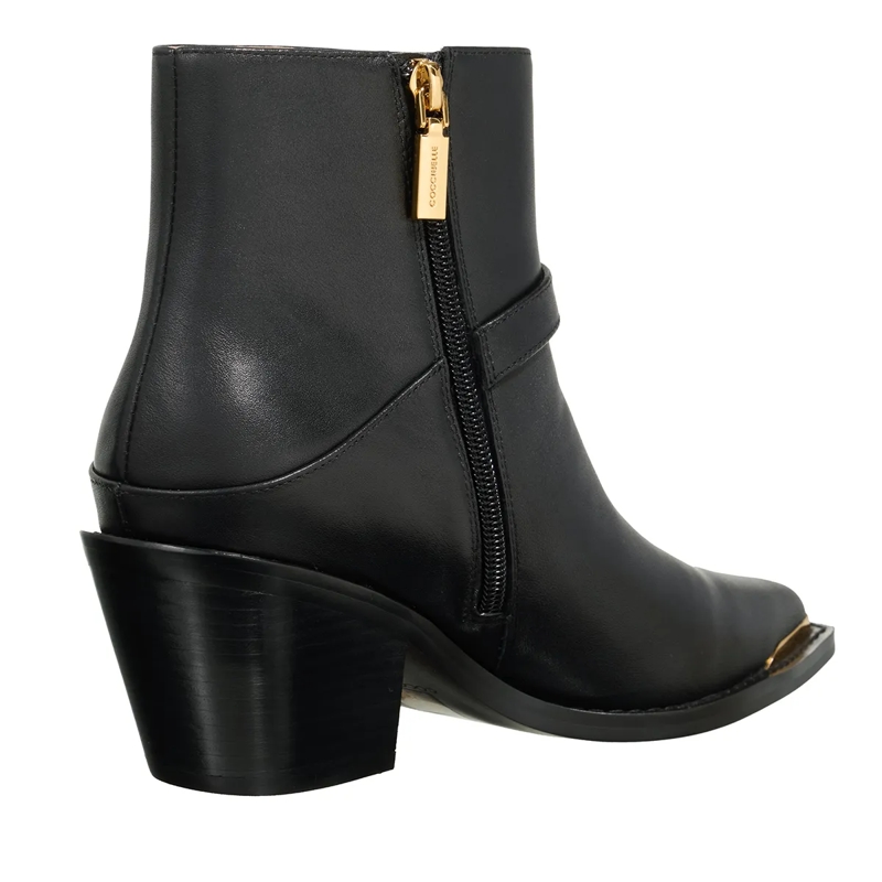 Coccinelle Enkele laarsjes Coccinelleconnie Cow Hide Noir(Image 4)