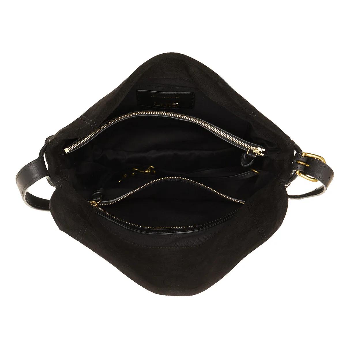 Jerome Dreyfuss Hobo bags Luis in zwart