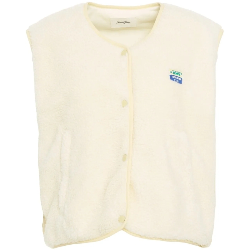 American Vintage  Gilet 'Hoktown' weiß