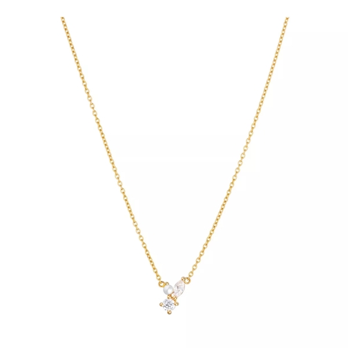 Sif Jakobs Jewellery Adria Tre Piccolo Necklace 18K gold plated Korte Halsketting