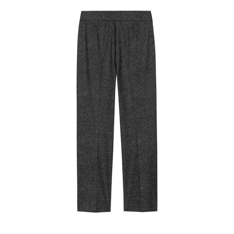 Luisa Cerano Stoffen broek Babyflare aus Punto-Milano anthracite(Image 6)