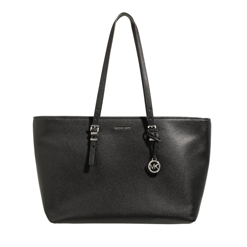 MICHAEL Michael Kors Shopper Quinn Lg Ew Tz Tote Black