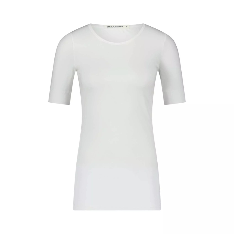 Lis Lareida T-shirt T-Shirt Mara aus Baumwolle Weiß