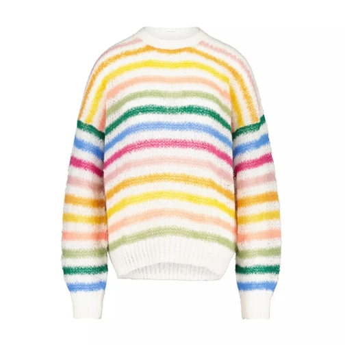 Mother Pullover im Streifen-Look aus Alpaka-Mix Multicolor 