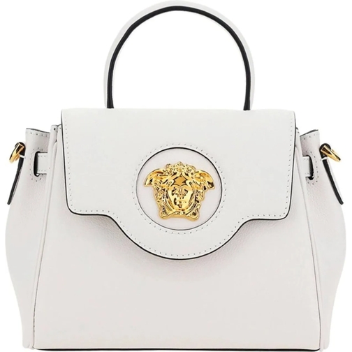 Versace Schooltas Versace Medusa Head Shoulder Bag weiß