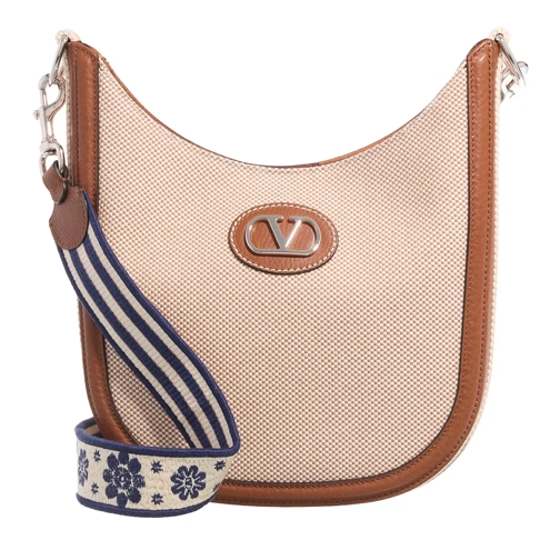 Valentino Garavani Hobo Bag Antibe Medium Hobo Bag Tobacco