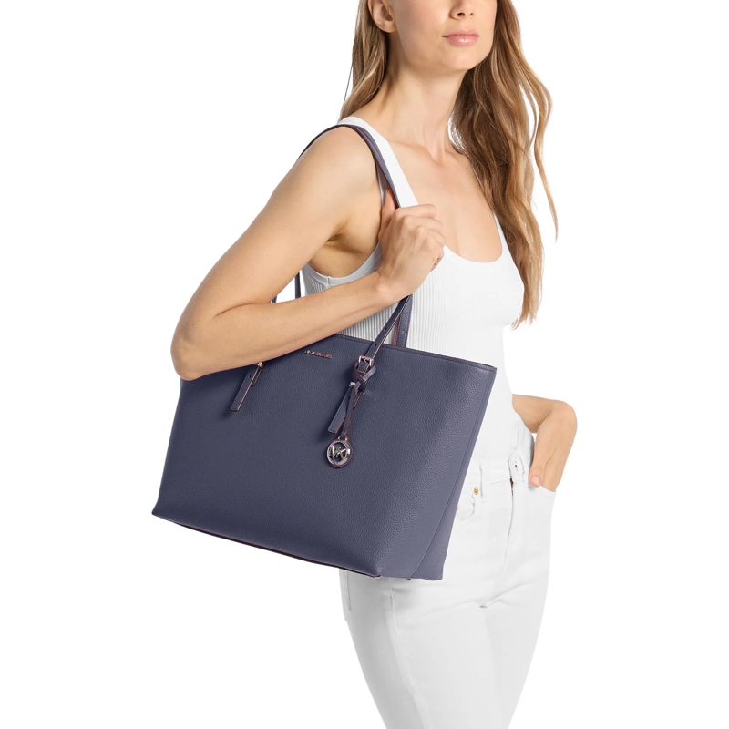 MICHAEL Michael Kors Shopper Quinn Lg Ew Tz Tote Dress Blues(Image 2)