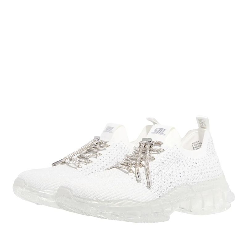 Steve Madden Low-Top-Sneaker Meter White/Clear