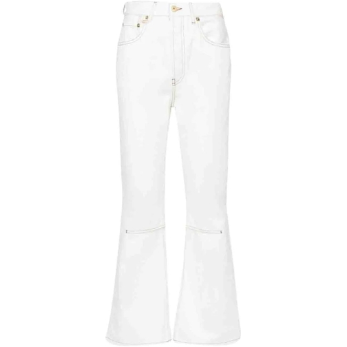 Jacquemus Hosen Trousers White weiß