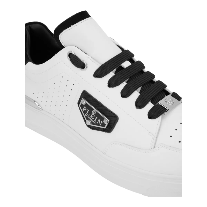 Philipp Plein Low-Top-Sneaker Lo-Top Turnschuhe weiss(Image 5)