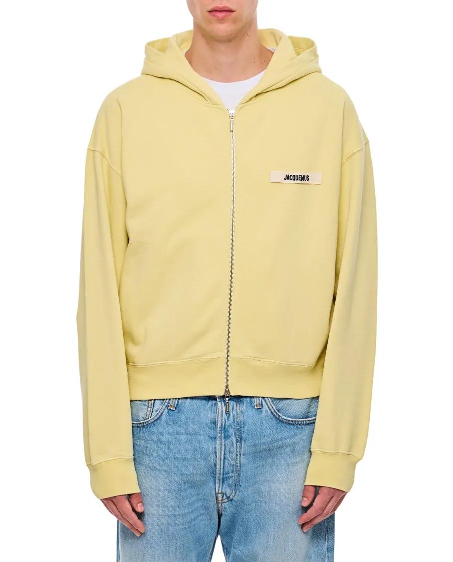 Jacquemus - Le Hoodie Zip - Größe M - gelb