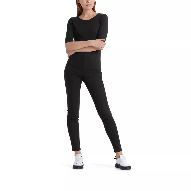 Marc Cain 3/4-Arm-Shirt T-Shirt black(Image 2)