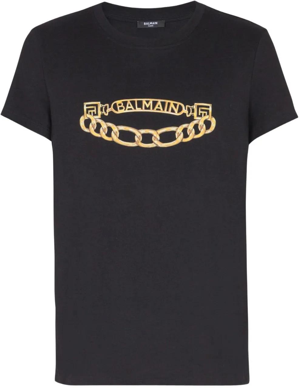 Thumbnail - Balmain - T-Shirts And Polos Noiror - Größe S - black