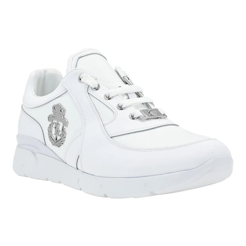 BILLIONAIRE Low-Top-Sneaker Läufer Sneaker Crest weiss